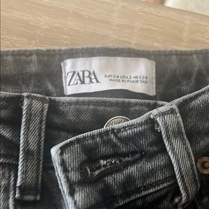 Zara Men's Black Jeans
